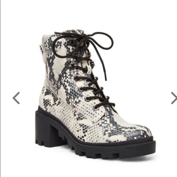 Madden Girl Shoes - NWOT Madden Girl Snakeskin Boots